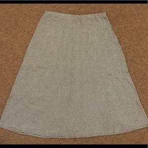 Ann Taylor Printed Midi Skirt